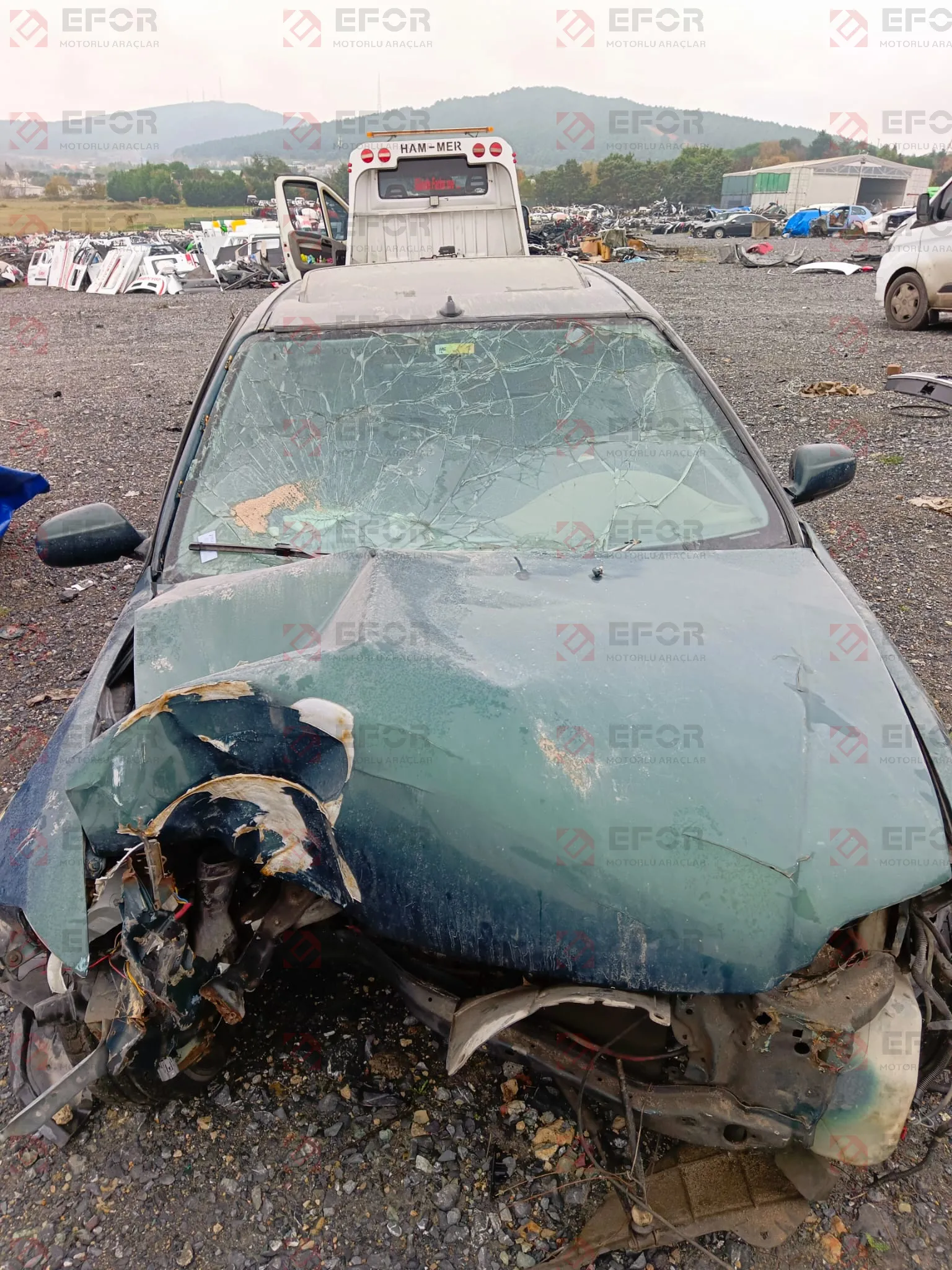 HONDA EURO CİVİC HURDA BELGELİ 1997 MODEL