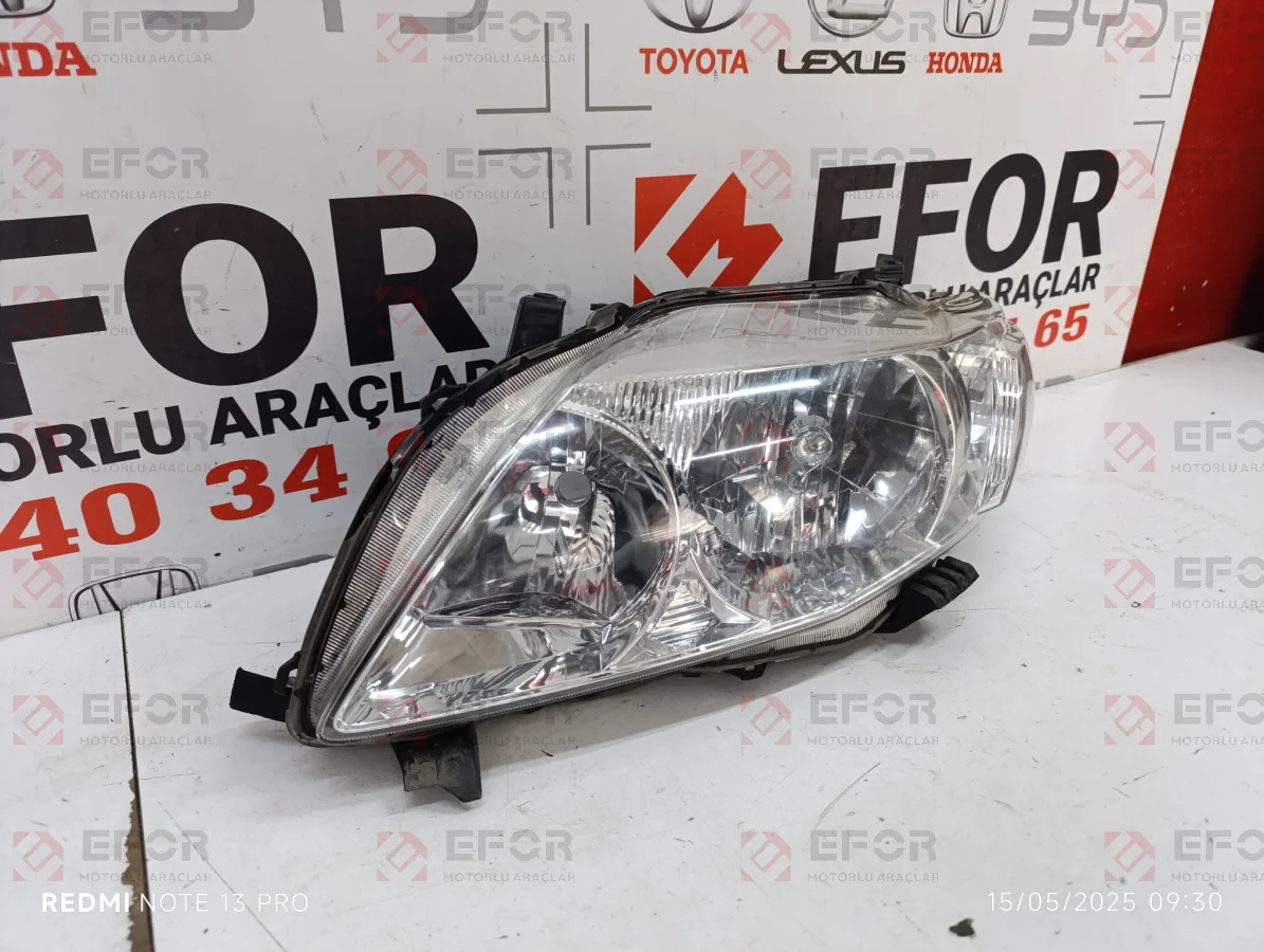 TOYOTA Corolla SOL FAR - - 2007-2010