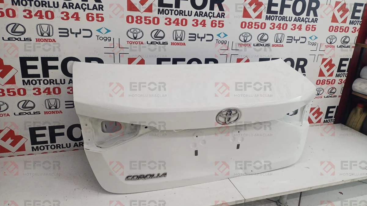 TOYOTA Corolla Bagaj Kapağı 2019-2026