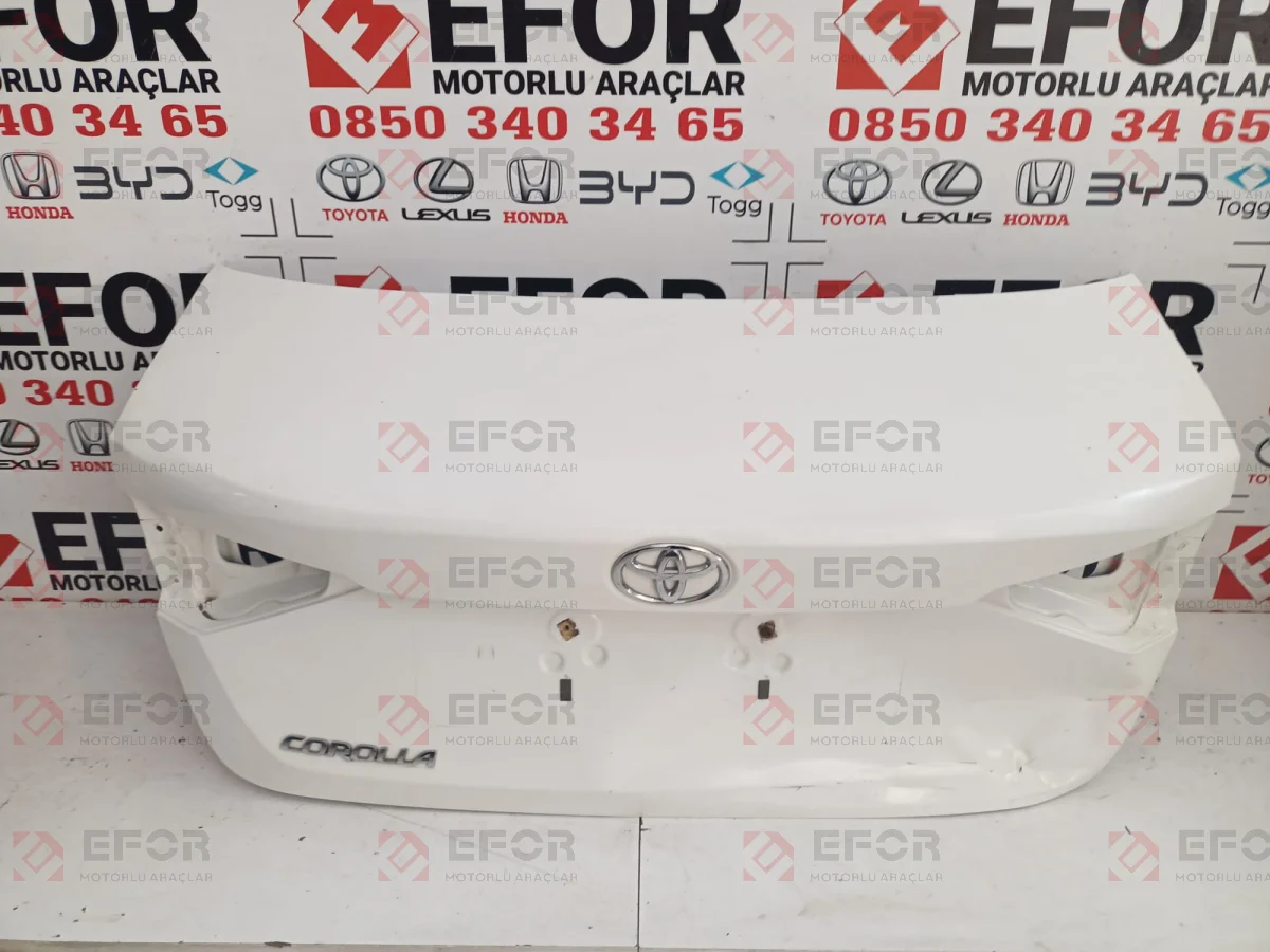 TOYOTA Corolla Bagaj Kapağı 2019-2026