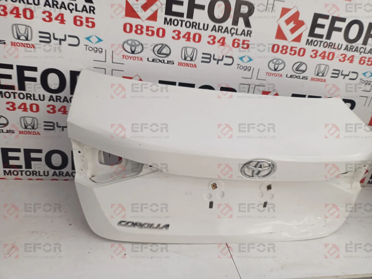 TOYOTA Corolla Bagaj Kapağı 2019-2026