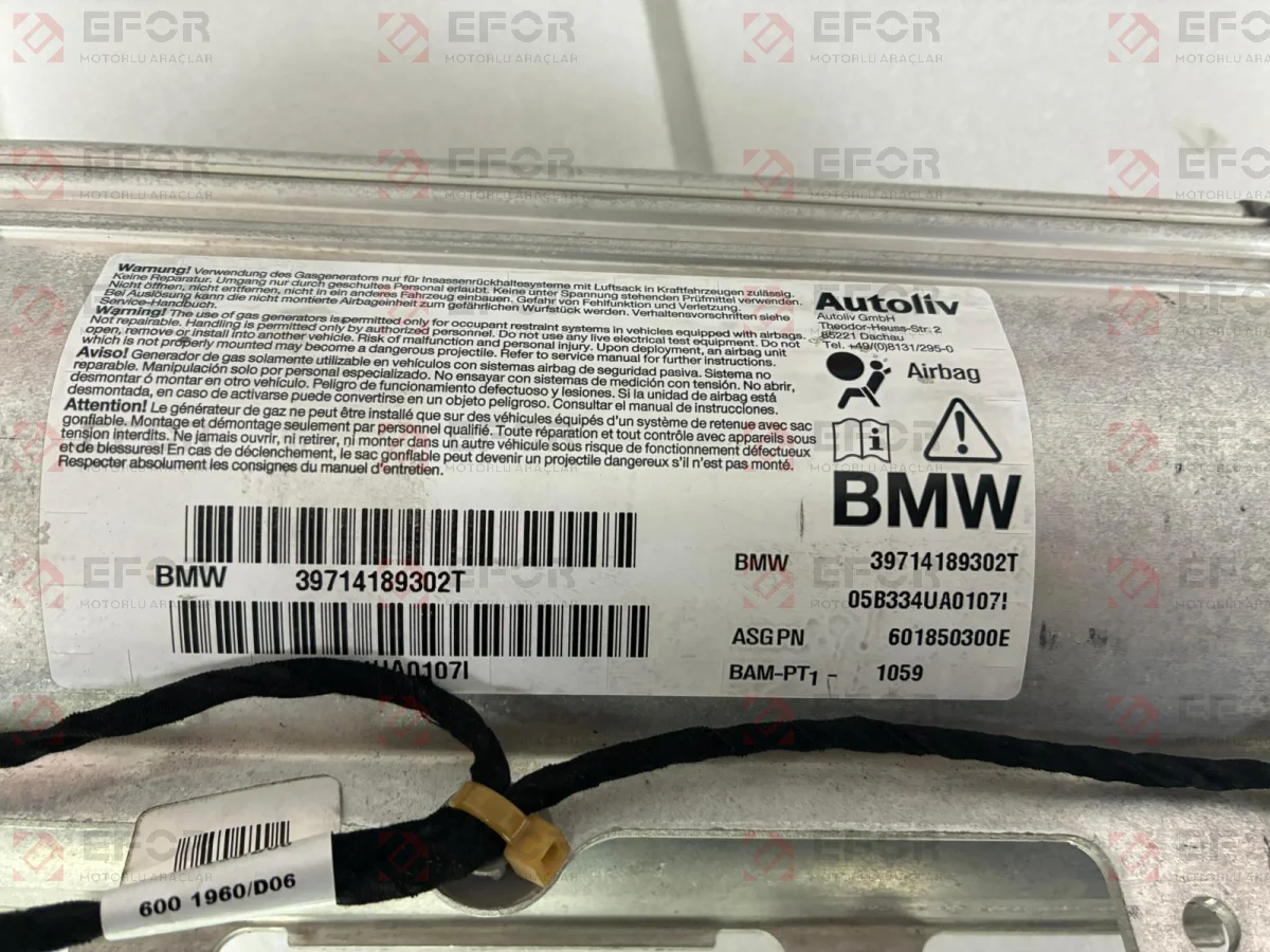 BMW 7 Serisi Torpido