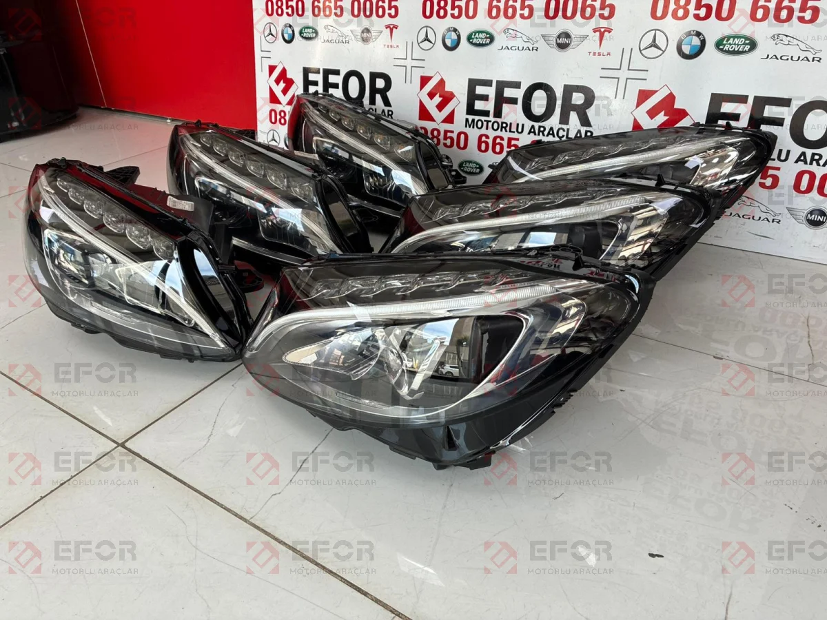MERCEDES BENZ C Serisi Sağ Sol Far Lambası
