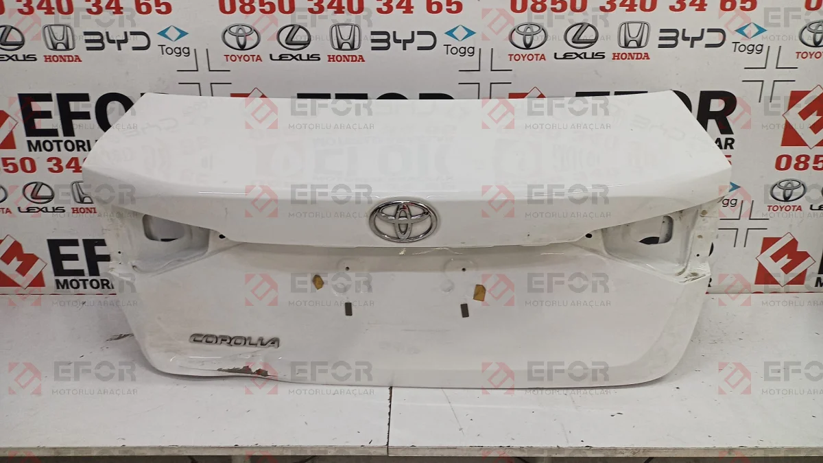 TOYOTA Corolla Bagaj Kapağı 2019-2026