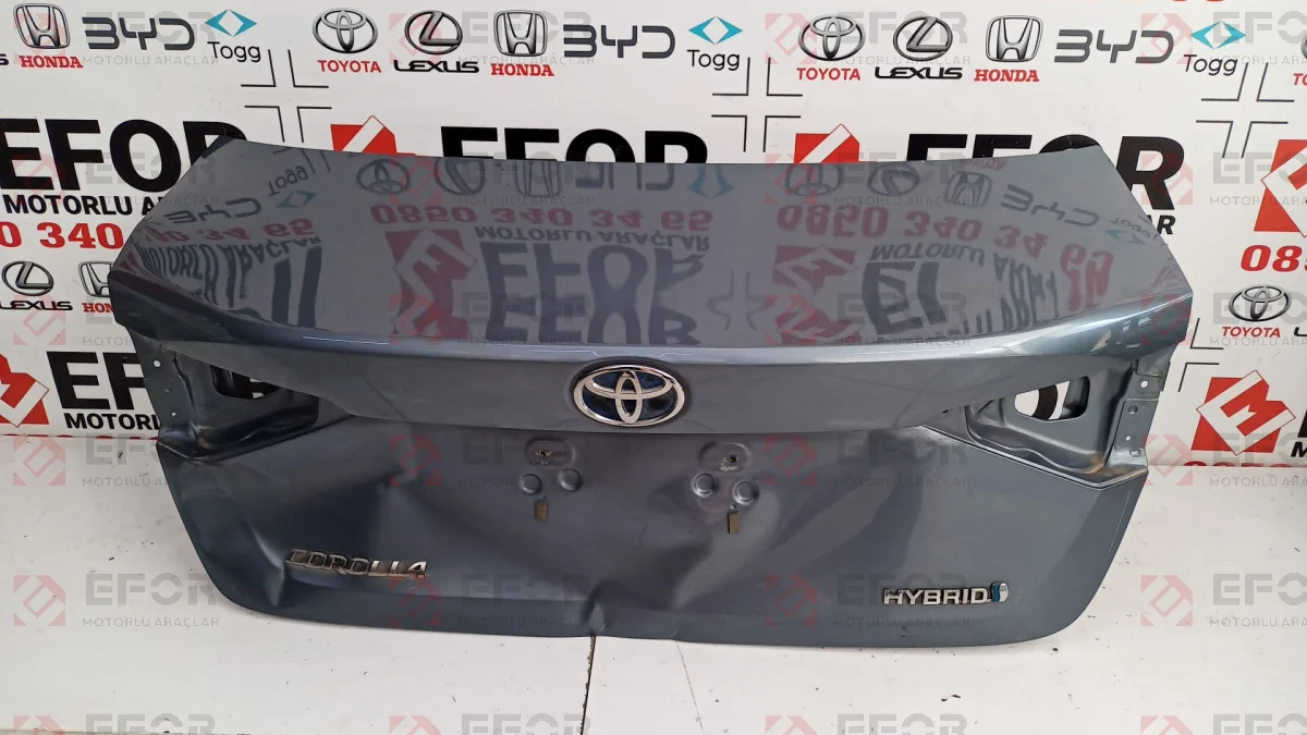 TOYOTA Corolla Bagaj Kapağı 2019-2026