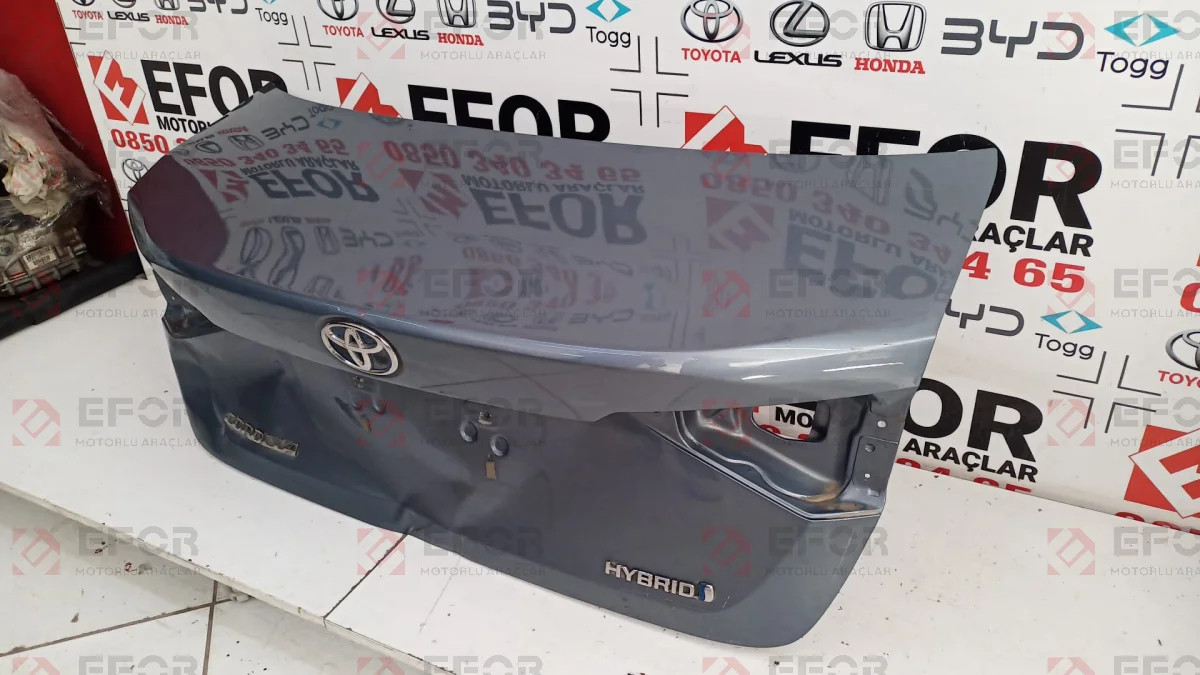 TOYOTA Corolla Bagaj Kapağı 2019-2026