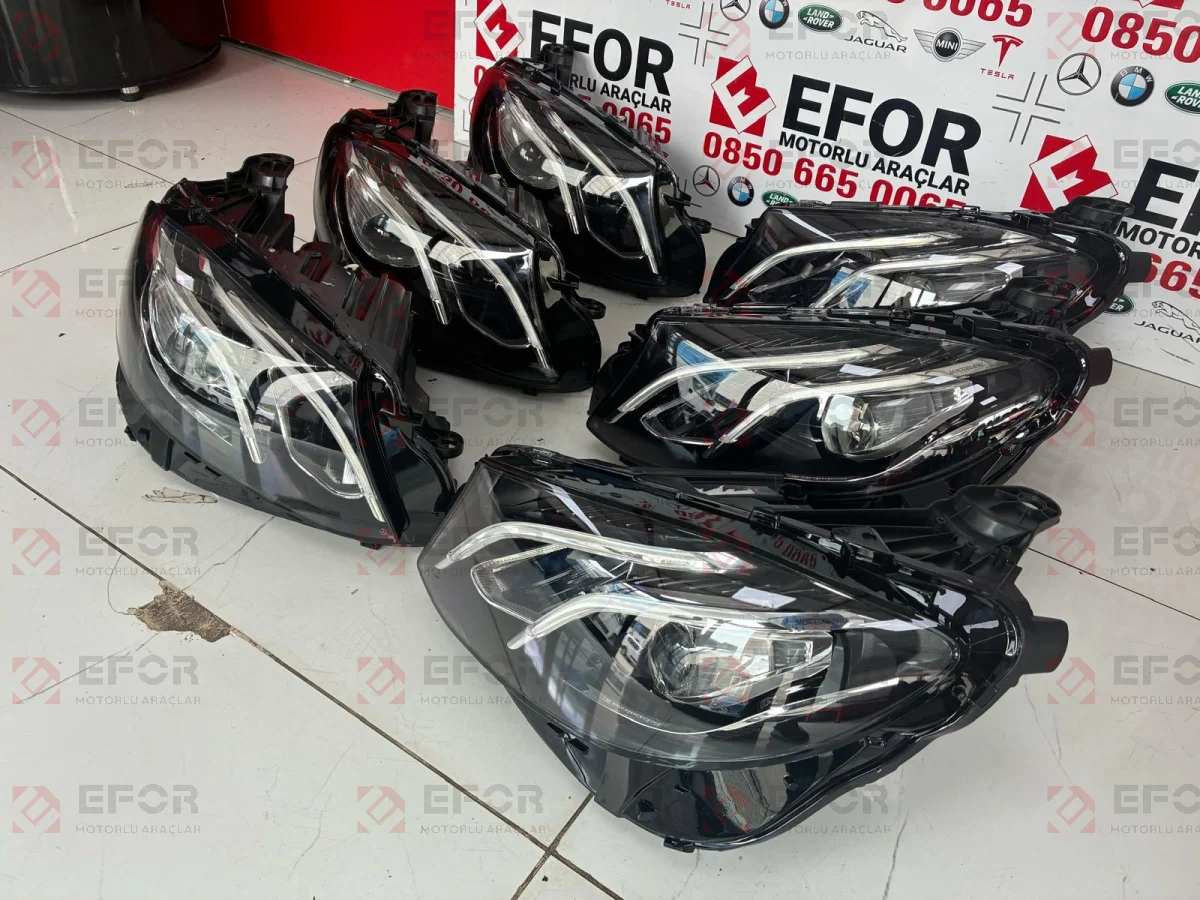 MERCEDES BENZ E Serisi Sağ Sol Far Lambası