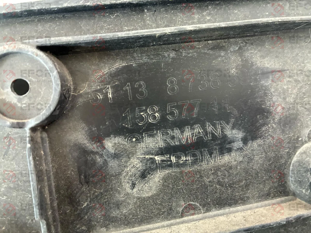 BMW 4 Serisi Plaka Kuşağı