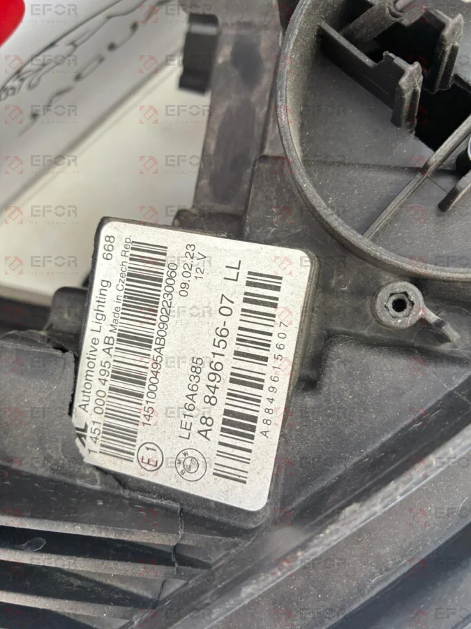 BMW 3 Serisi Sol Ön Far Lambası