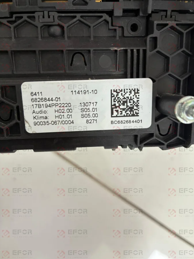 BMW 5 Serisi Ön Panel