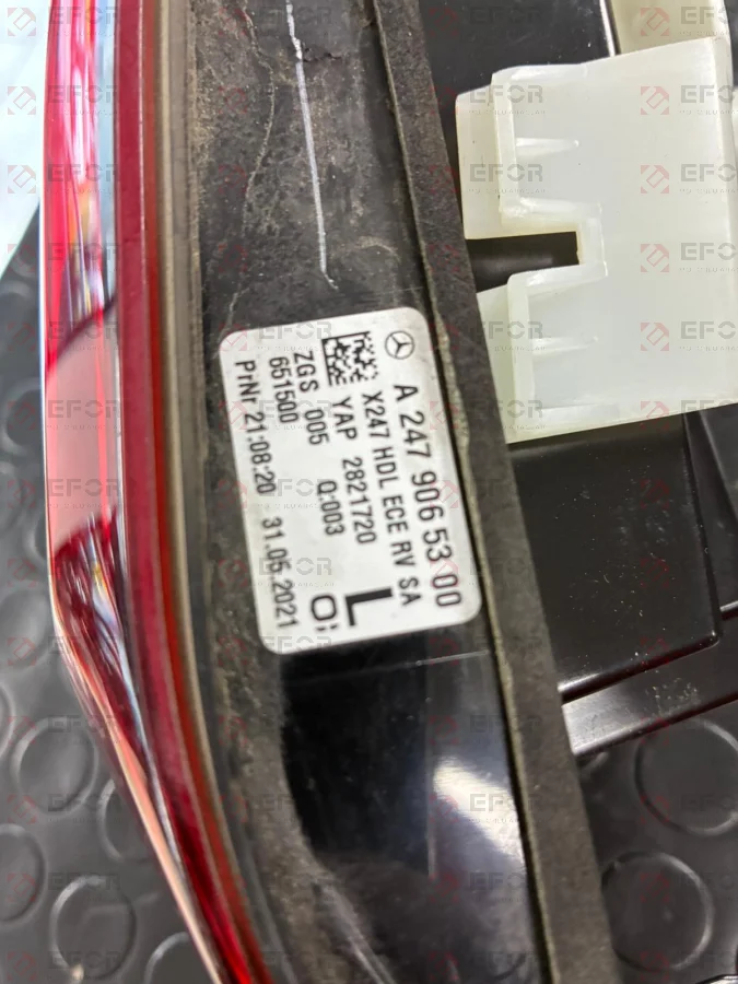 MERCEDES BENZ GLB Sol Stop Lambası