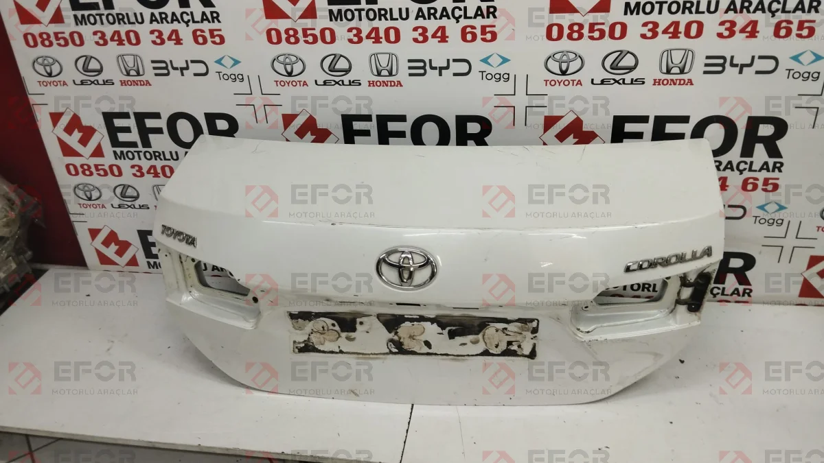 TOYOTA Corolla Bagaj Kapağı 2013