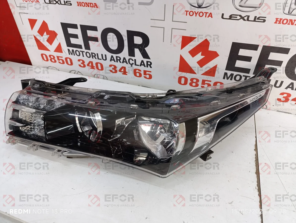 TOYOTA Corolla Sol Far Lambası 2016