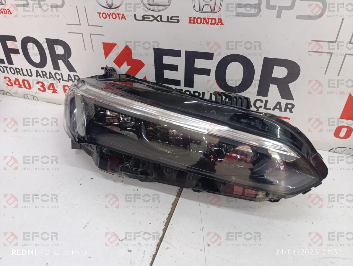 HONDA Civic Sağ Far Lambası 2022