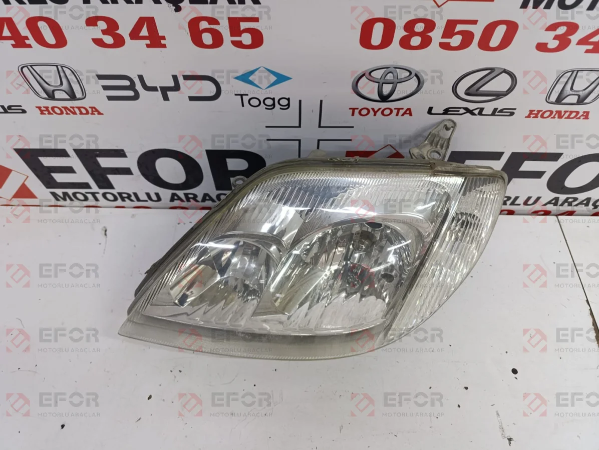 TOYOTA Corolla Sol Far Lambası 2002-2007