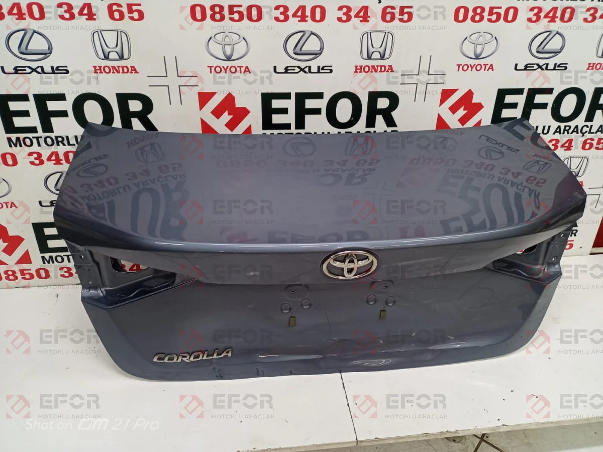 TOYOTA Corolla Bagaj Kapağı 2019-2026