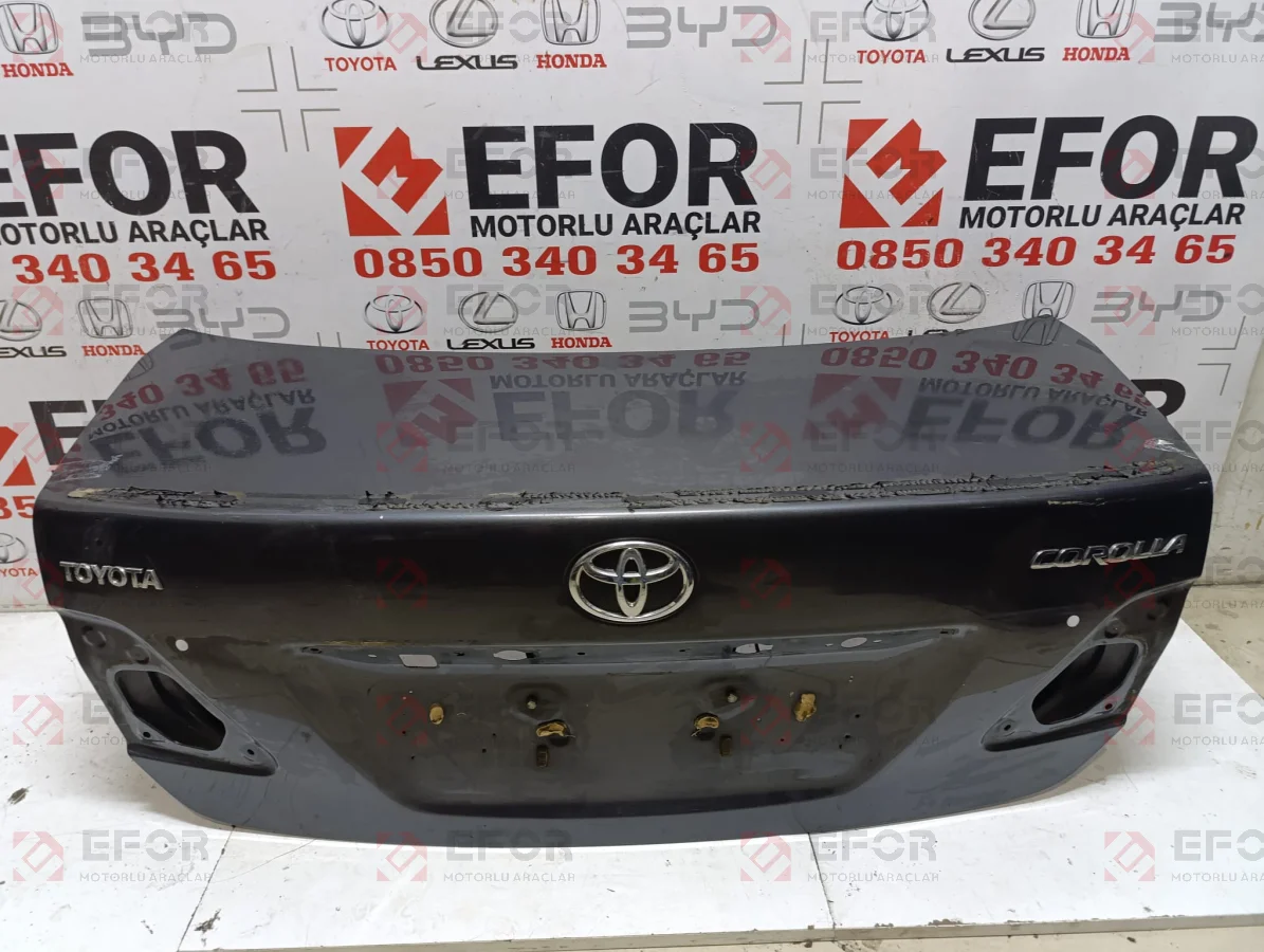 TOYOTA Corolla Bagaj Kapağı 2010-2012