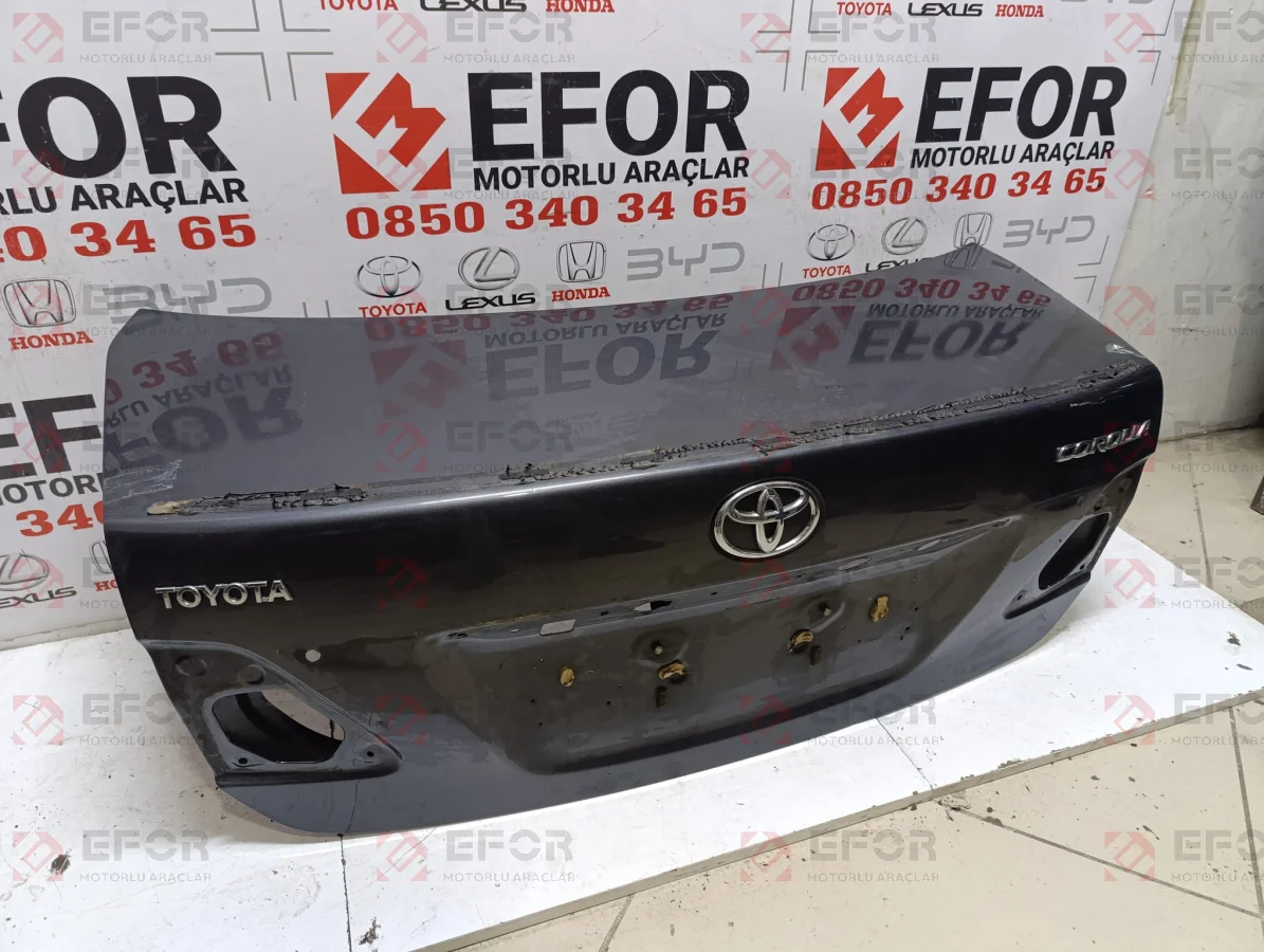 TOYOTA Corolla Bagaj Kapağı 2010-2012