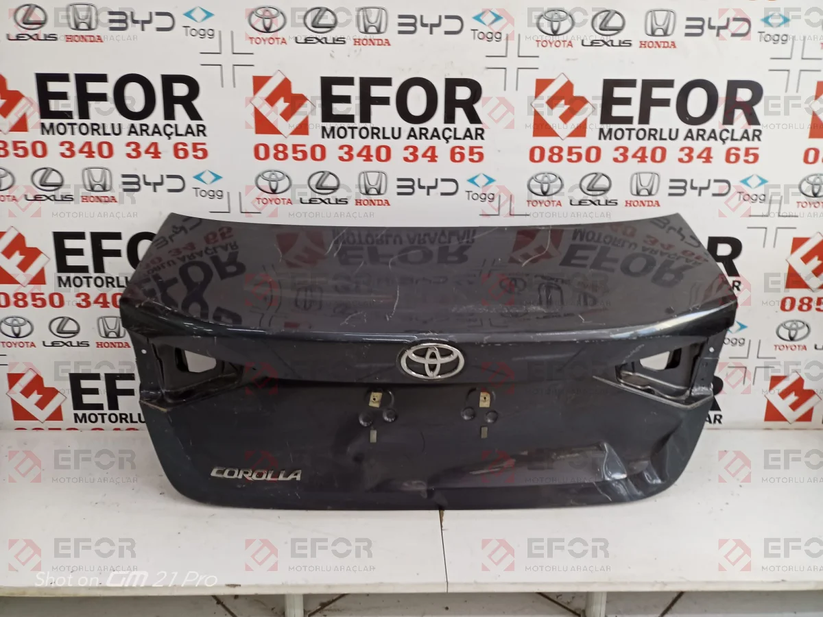 TOYOTA Corolla Bagaj Kapağı 2019-2026