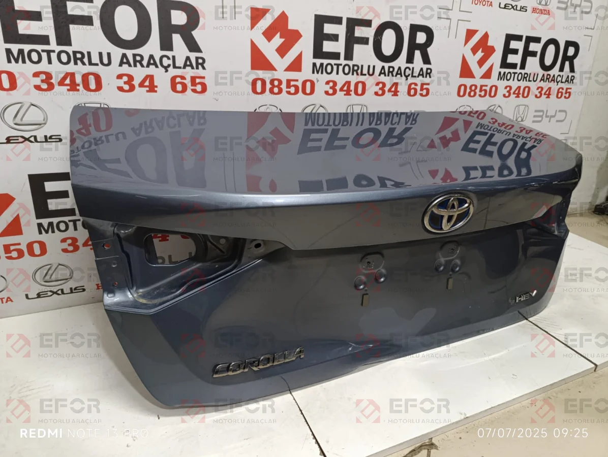 TOYOTA Corolla Bagaj Kapağı 2019-2026