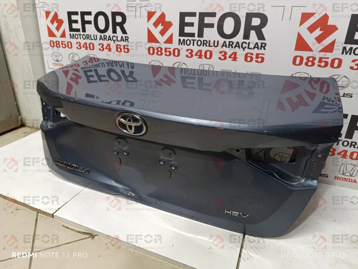 TOYOTA Corolla Bagaj Kapağı 2019-2026
