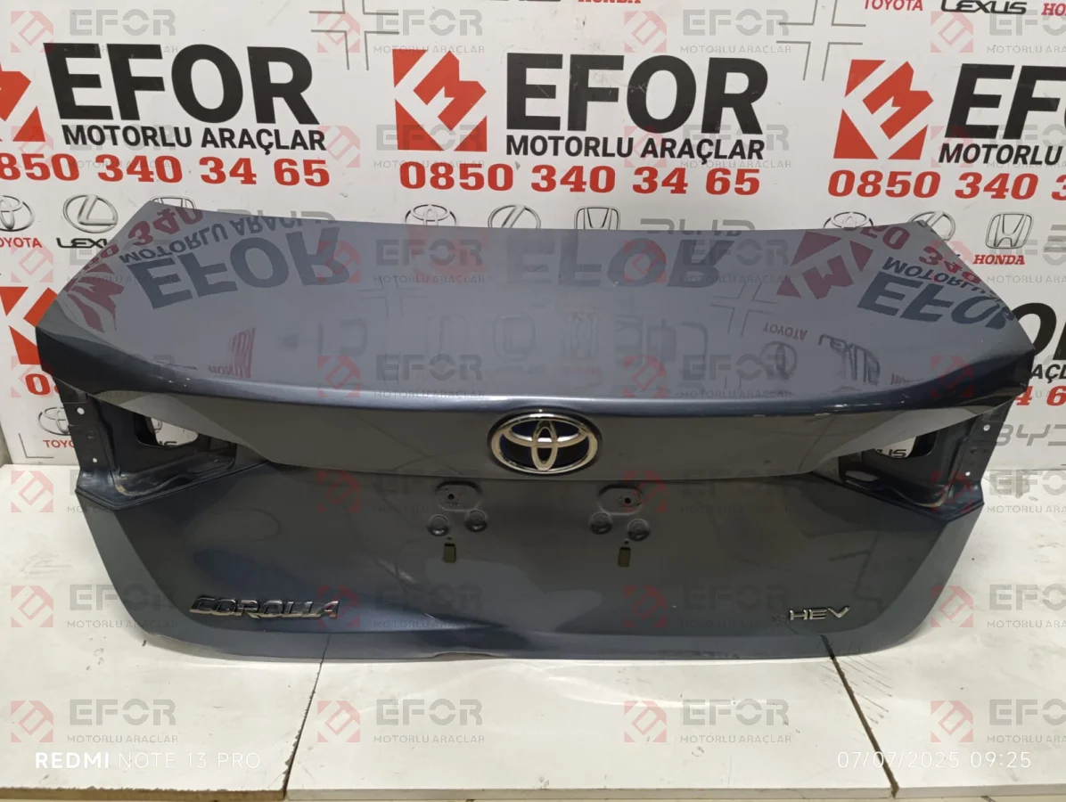 TOYOTA Corolla Bagaj Kapağı 2019-2026