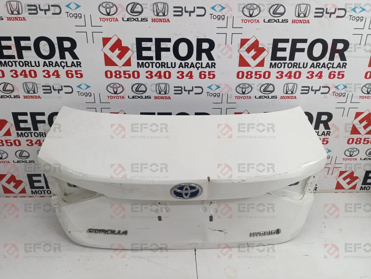 TOYOTA Corolla Bagaj Kapağı 2019-2016