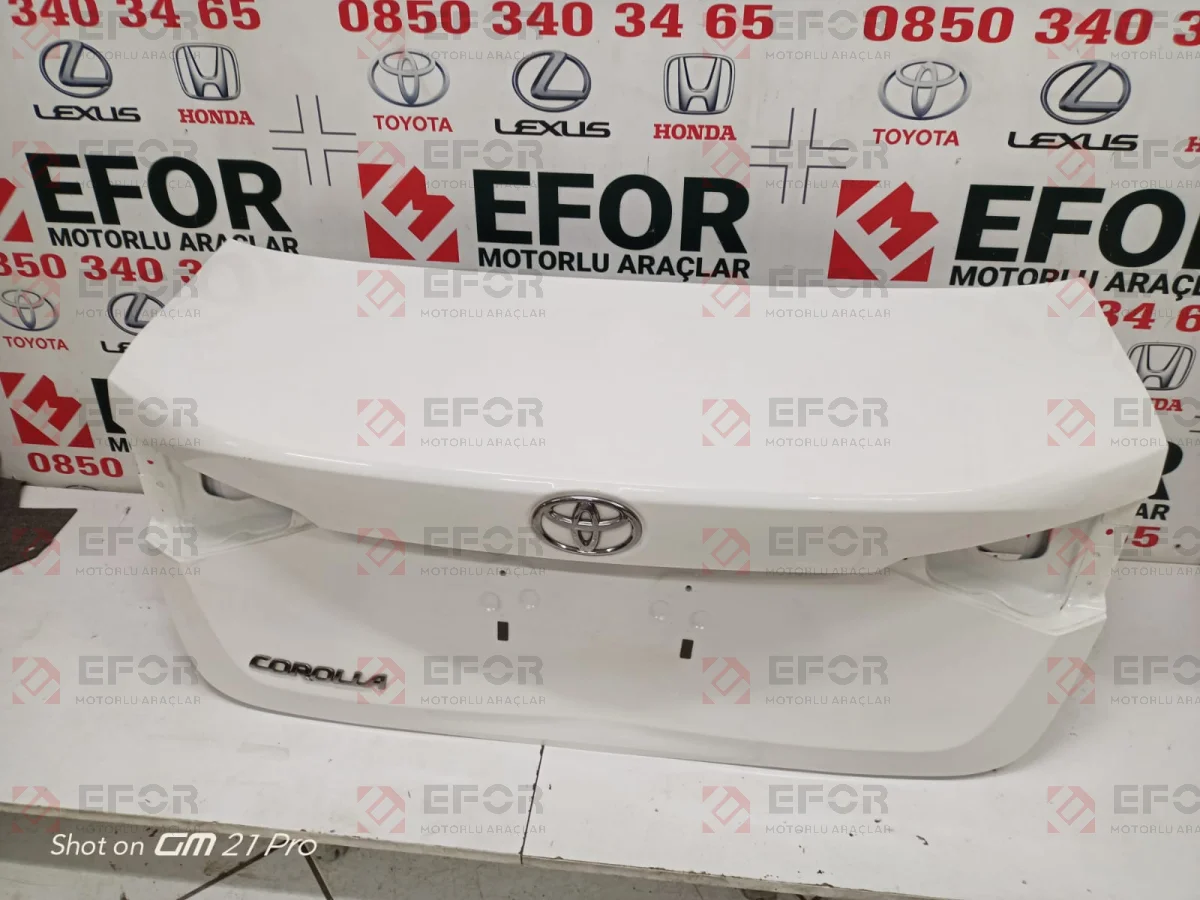 TOYOTA Corolla Bagaj Kapağı 2019-2026