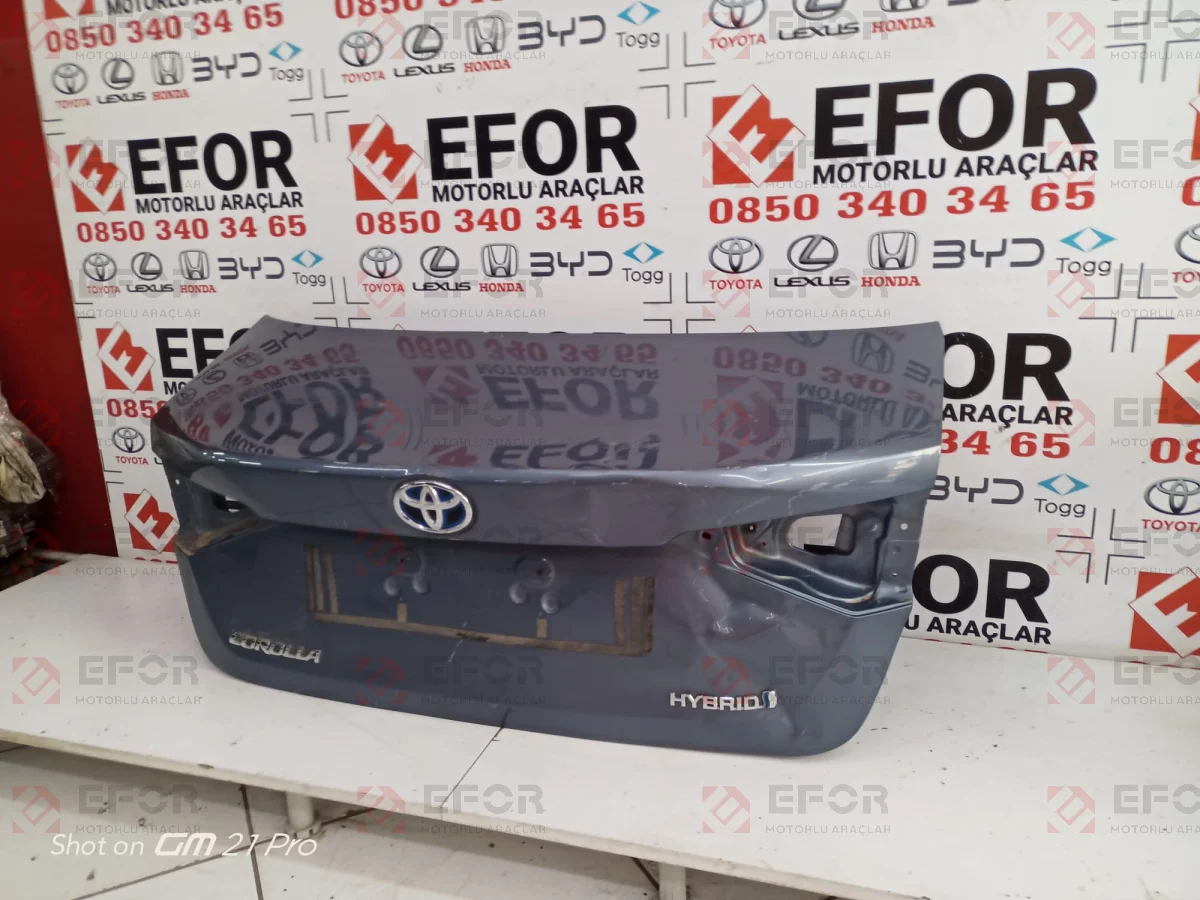 TOYOTA Corolla Bagaj Kapağı 2019-2026