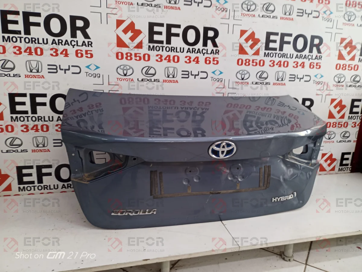 TOYOTA Corolla Bagaj Kapağı 2019-2026
