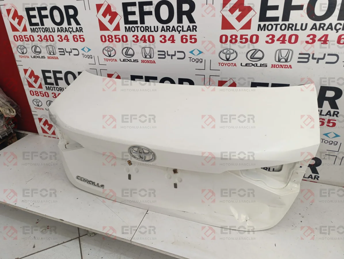 TOYOTA Corolla Bagaj Kapağı 2019-2026
