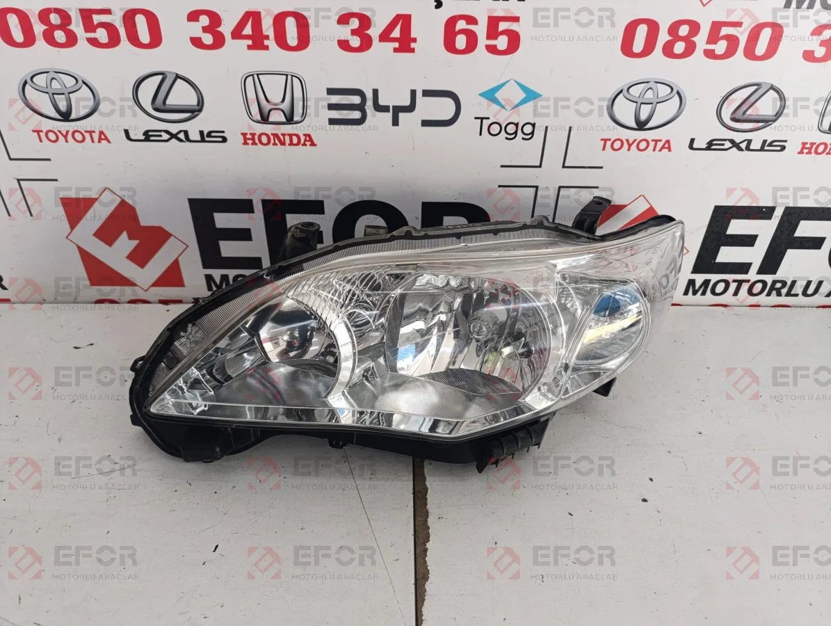 TOYOTA Corolla Sol Far Lambası 2010-2012