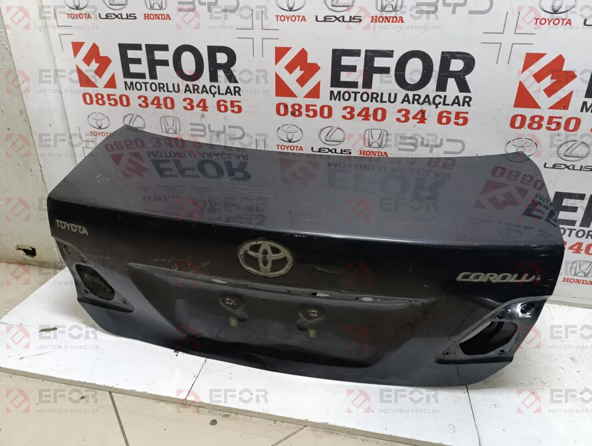 TOYOTA Corolla Bagaj Kapağı 2007-2010