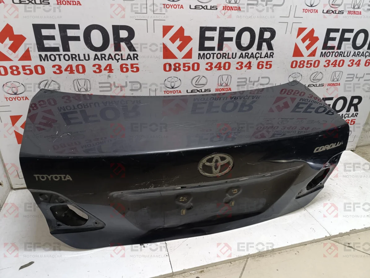 TOYOTA Corolla Bagaj Kapağı 2007-2010