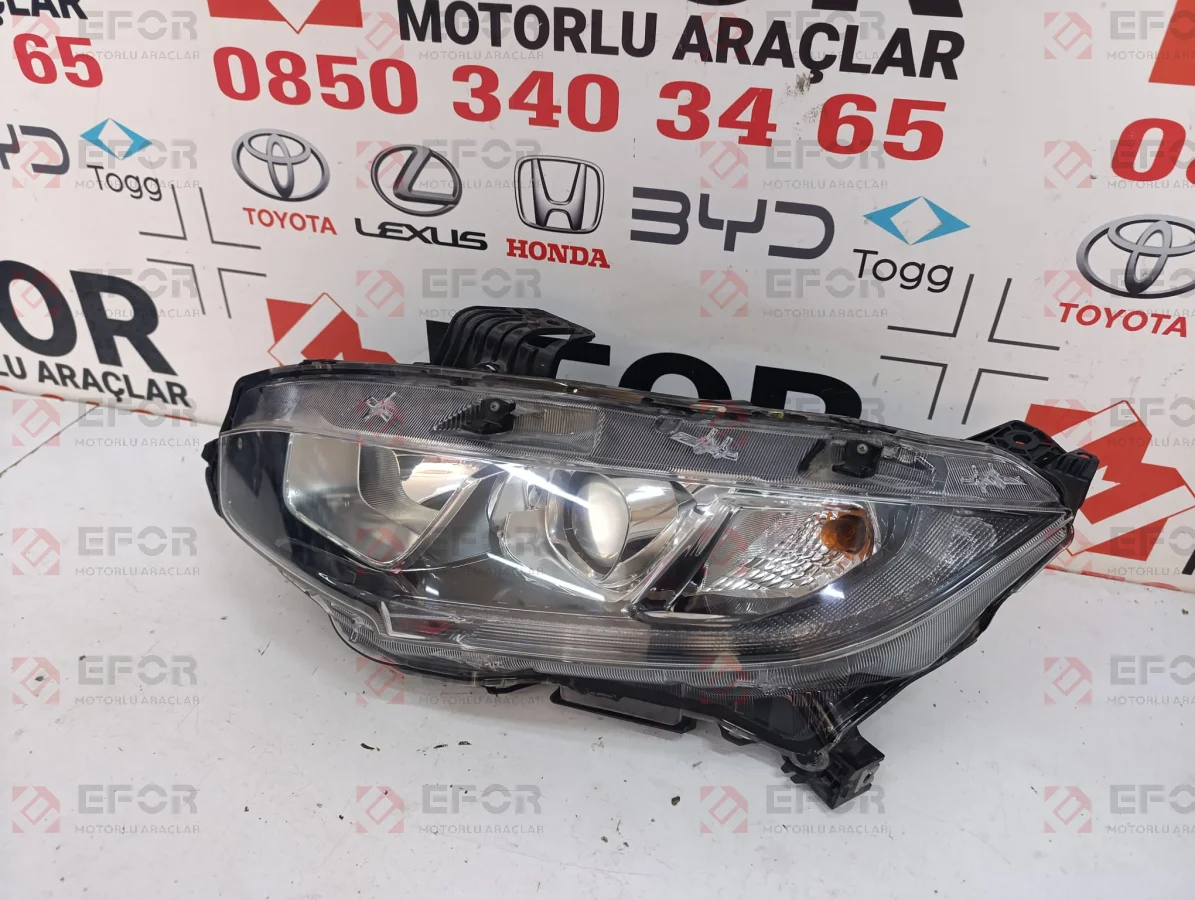 HONDA Civic Sol Far Lambası 2016-2021