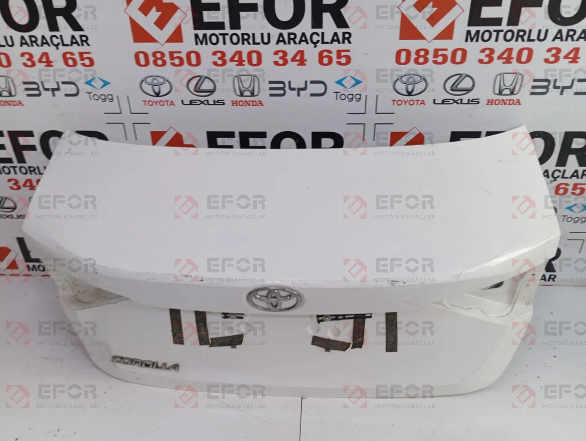 TOYOTA Corolla Bagaj Kapağı 2019-2026