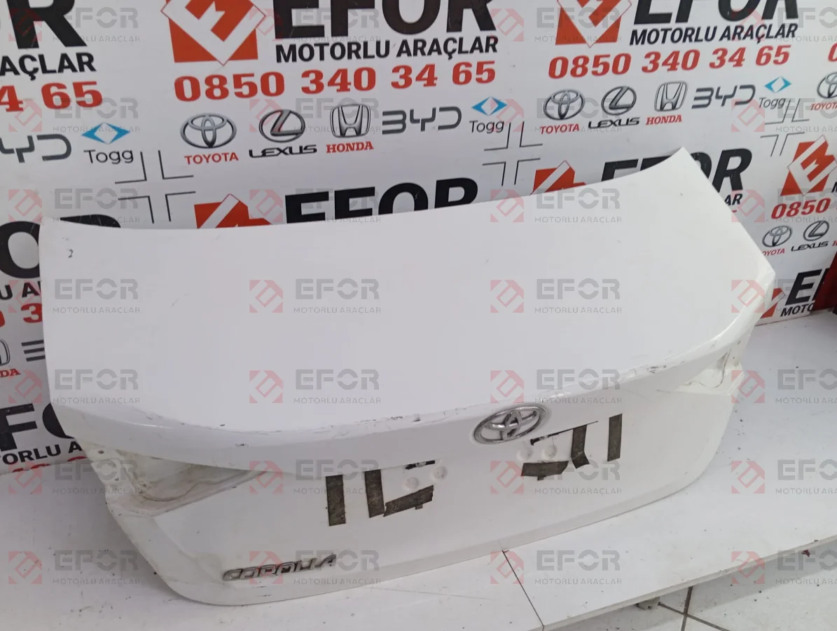 TOYOTA Corolla Bagaj Kapağı 2019-2026